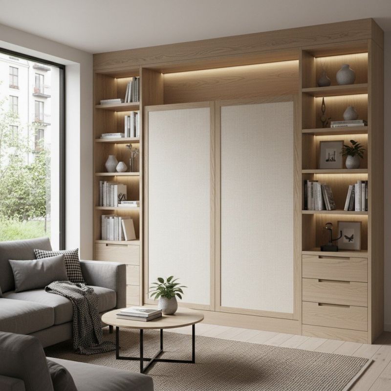 Built In Bookcase Installation in Frederick, MD