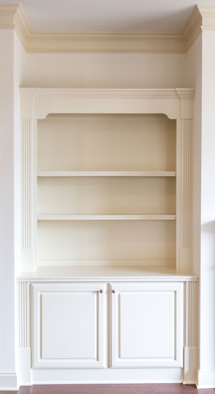 Custom Bookshelves Installation in Durham, NC
