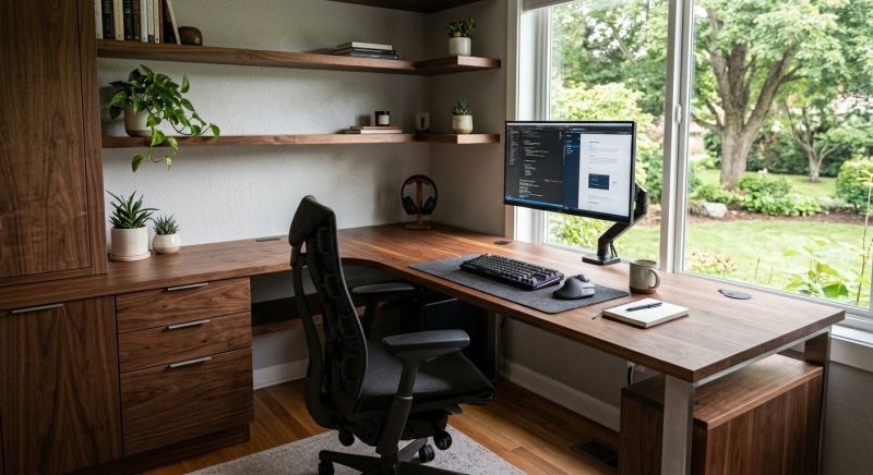 Custom Desk Installation in Alexandria, VA