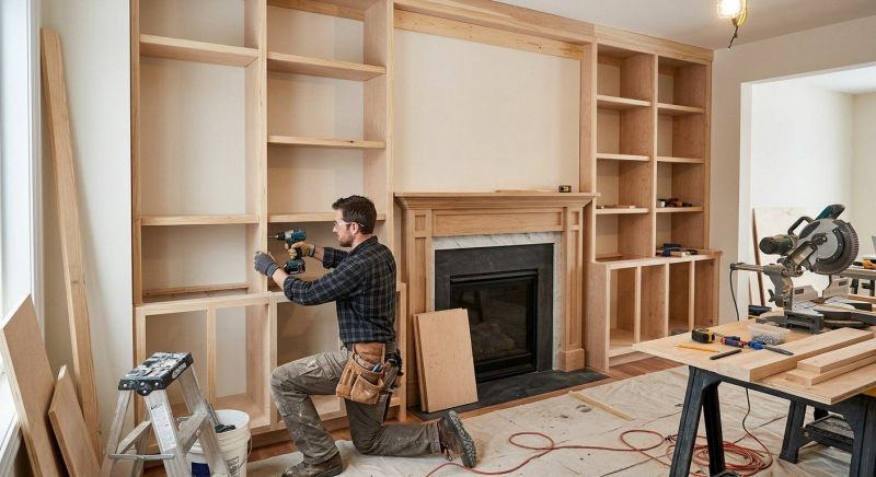 Fireplace Built Ins Installation in Raleigh, NC